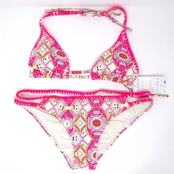 PINK SUNRISE BIKINI SZ MED - Picture 1 of 5